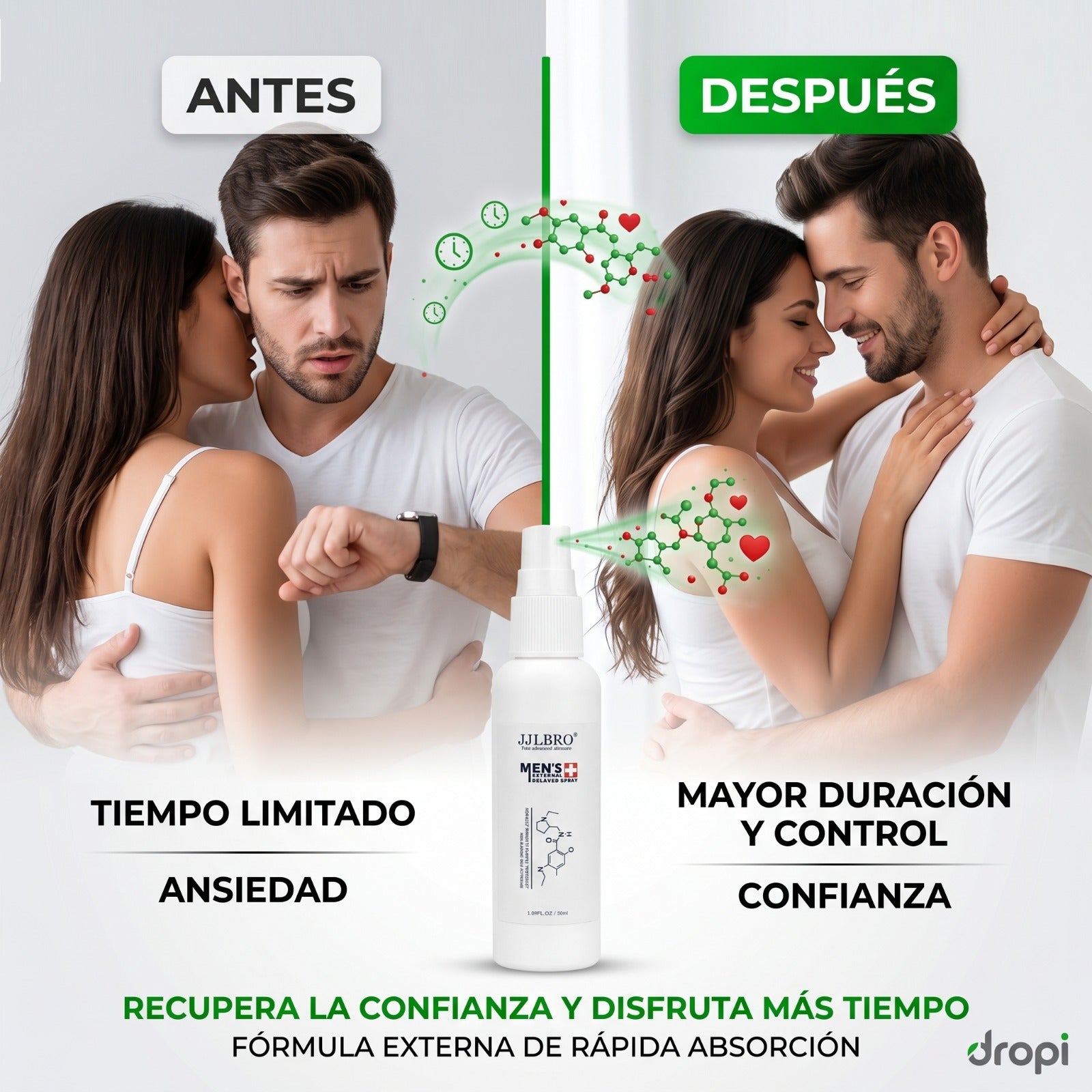 🔥🔥🔥 Kit Jjlbro Mens External Delayed Spray íntimo ( Más Resistencia, Más Potencia y Más Vigor) 😎 COMPRA EL KIT DE 3 SPAYS y PAGA SOLO $39.900 POR CADA UNO. 💲 Precio total del kit: $119.700